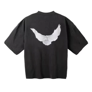 Yeezy Gap Engineered By Balenciaga Dove Black T-Shirt