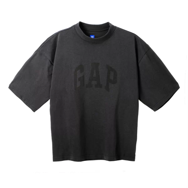 Yeezy Gap Engineered By Balenciaga Dove Black T-Shirt