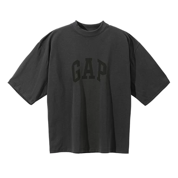 Yeezy Gap Engineered by Balenciaga Dove Half Sleeve Tee Grey