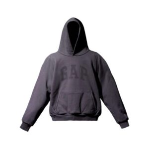 Yeezy Gap Engineered by Balenciaga Shrunken Hoodie Black